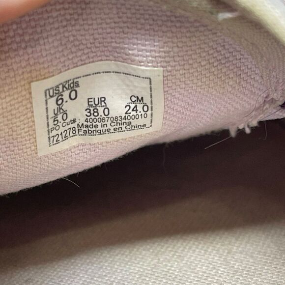 Vans Classic Slip On Elastic Lace Pink Kitten Mermaid Cats Youth 6 Women’s 7.5 - Picture 9 of 9